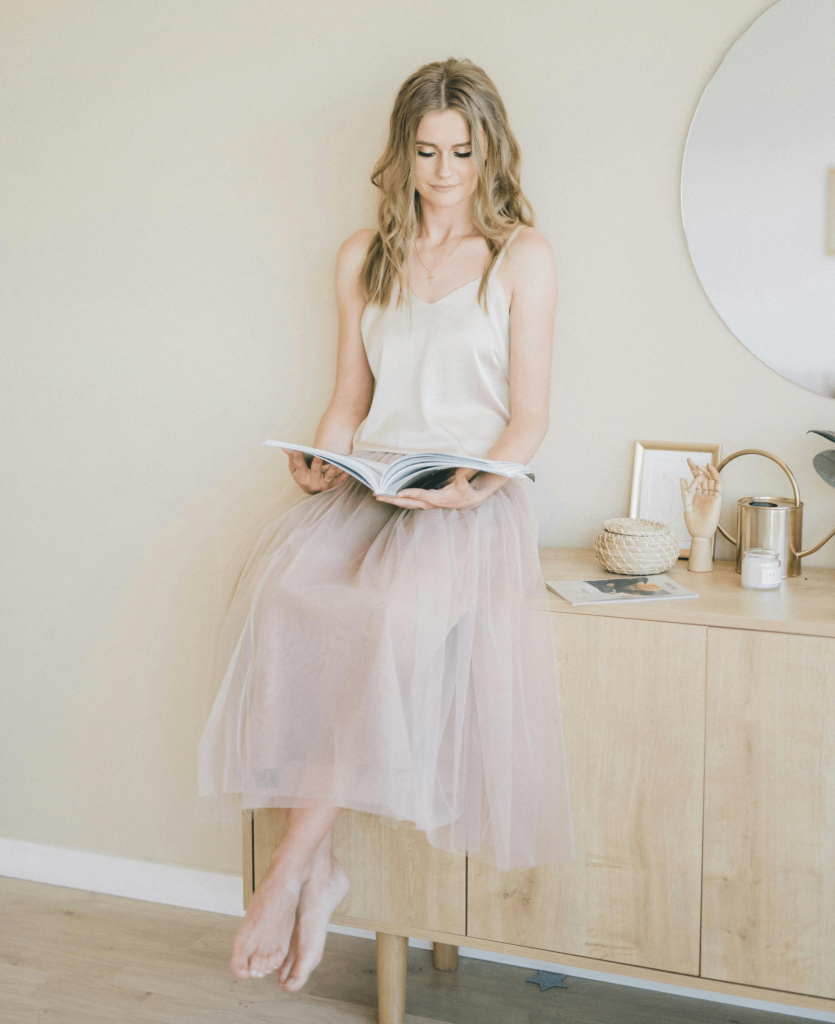Tulle Skirt & Satin Cami