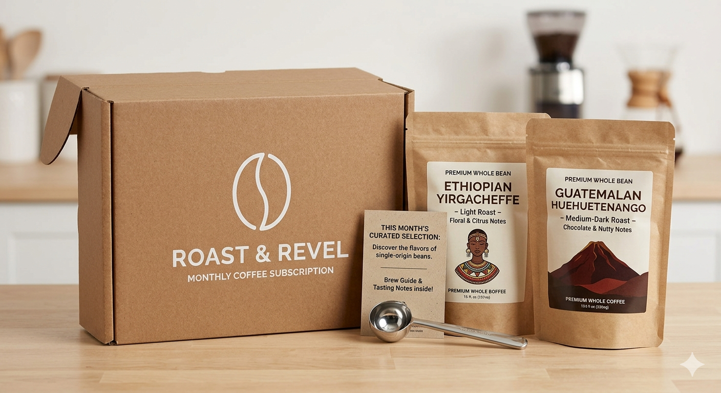 p1 Roast Monthly Coffee Subscription