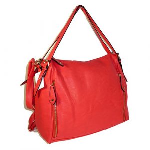 Red Regular Handbag