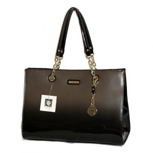 Black Regular Handbag